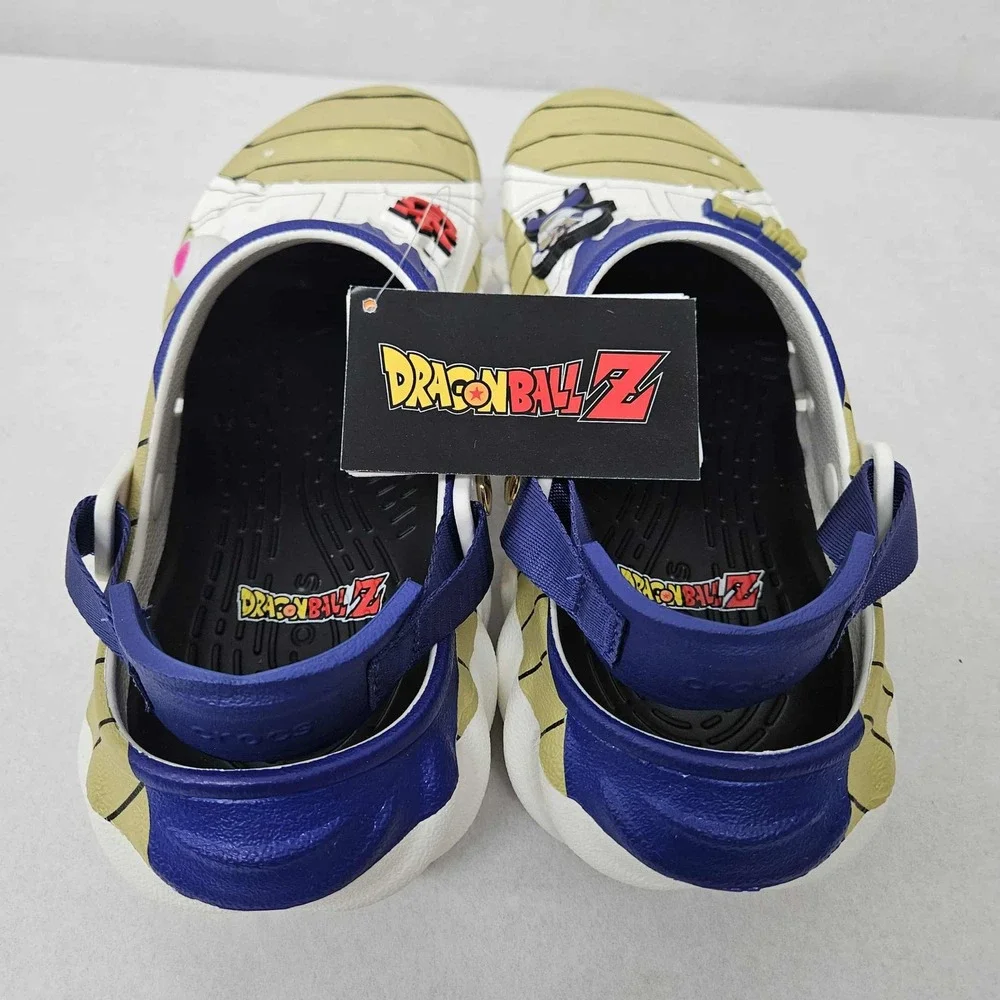 Crocs Vegeta Echo Clog Dragon Ball Z Anime Graphic‎ Shoes Big Kids J6